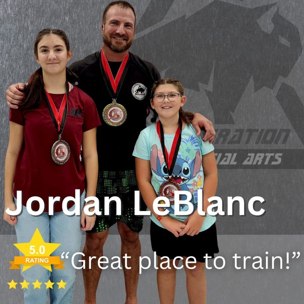 Brazilian Jiu Jitsu student review at Next Generation Martial Arts Thibodaux.