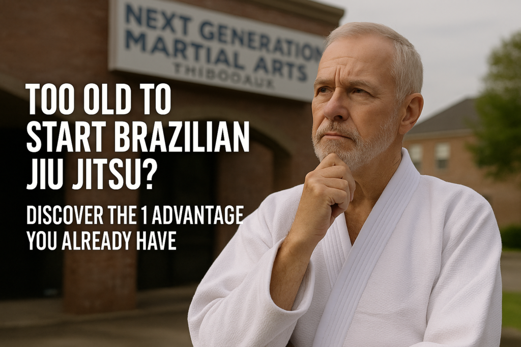 Too old to start bjj