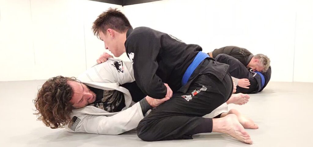 BJJ fundamentals training Thibodaux focusing on basic positions and control