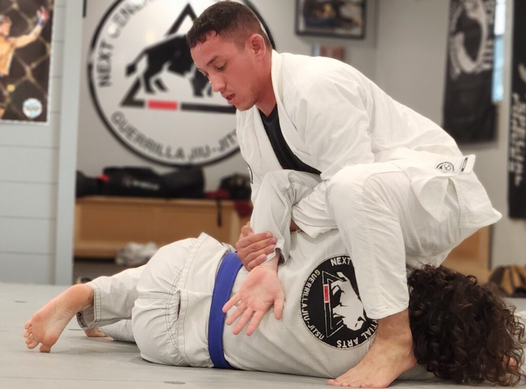 bjj fundamentals training in thibodaux showing basic positions and control
