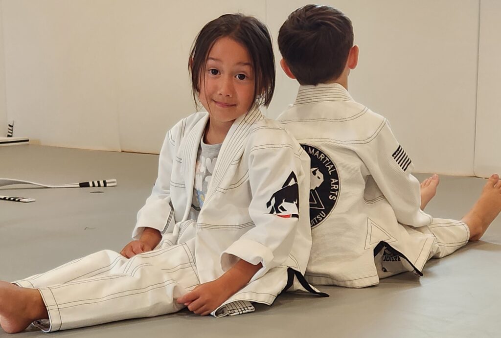 pre-k martial arts training in Thibodaux teaching young children coordination and discipline